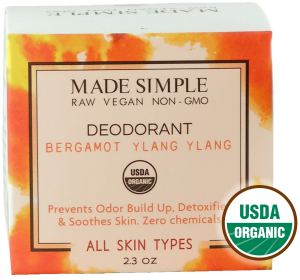 DEODORANT - Organic Vegan Bergamot Ylang Ylang