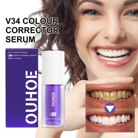 OUHOE Teeth Serum, Cleans Teeth And Tartar, Freshens Breath, Protects Gums And Brightening Teeth Essence