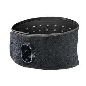 Red Light Therapy Belt for Waist Shoulder, 660nm & 850nm Red Light Therapy Wrap Device with Timer, 80 LED, 3-Level Vibration & 10Hz Pulse