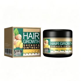Ginger Hair Growth Ointment, Nourishing Scalp Care Cream For Thinning Hair, Anti Hair Loss Treatment With Ginger Root Extract (Option: 1box)
