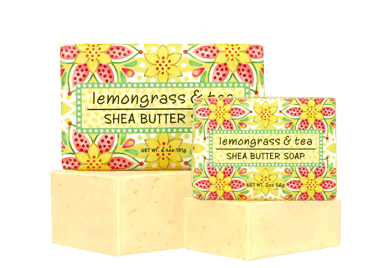 Lemongrass & Tea - Soaps & Lotions! (Scents-flavors: Small Hand Soap (1.9oz))