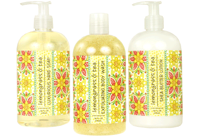 Lemongrass & Tea - Soaps & Lotions! (Scents-flavors: Pump Hand Soap (16oz))