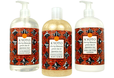Kyoto Cherry Blossom Green Tea & Japonica Rice - Soaps & Lotions! (Scents-flavors: Lotion)